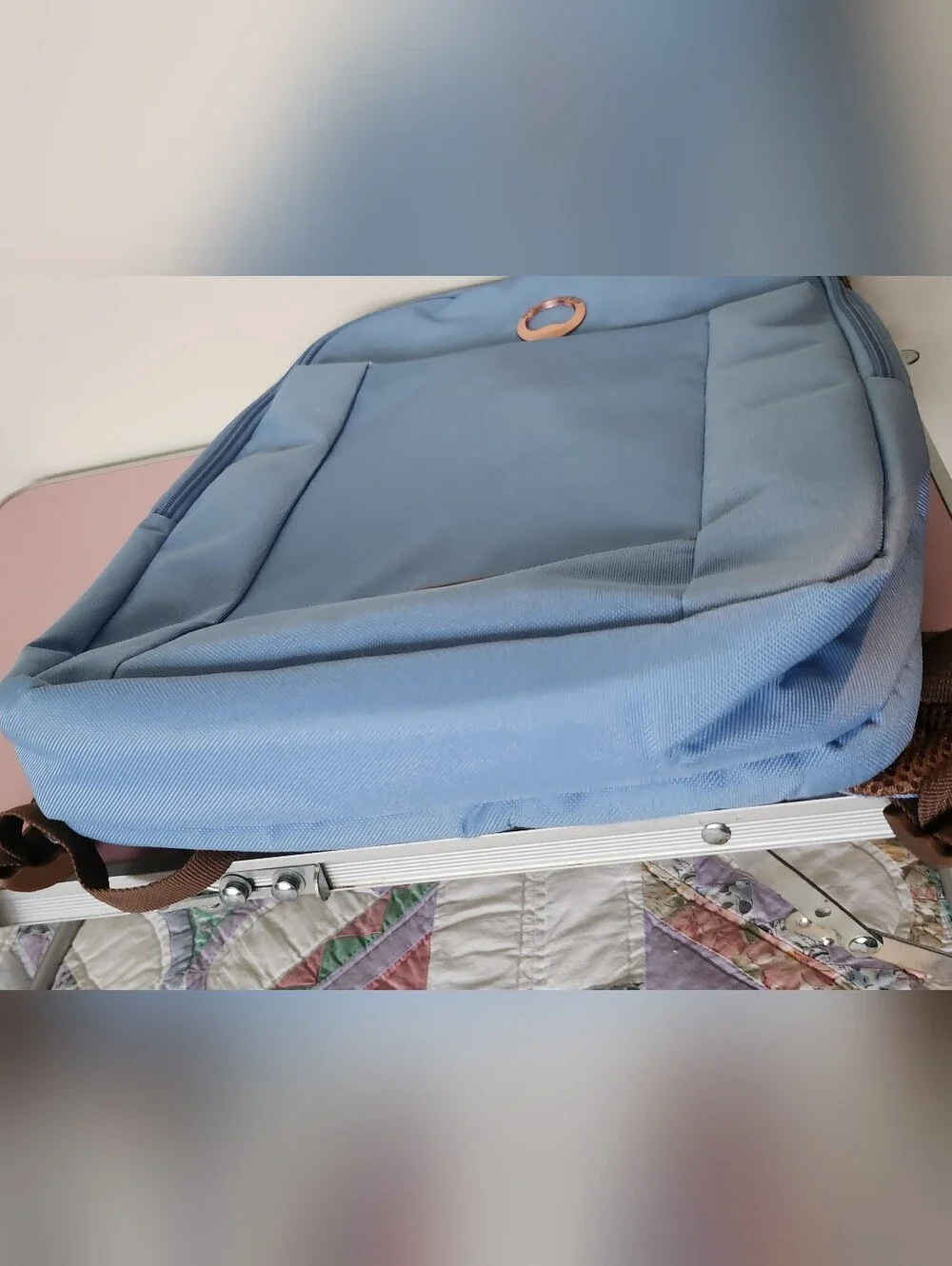 Delsey Paris Ramey Sky Blue Backpack